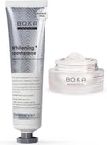 Boka Fluoride Free Whitening* Toothpaste and Boka Teeth Whitening Powder, Nano Hydroxyapatite, Appropriate for Sensitive Teeth, for Adults Oral Care