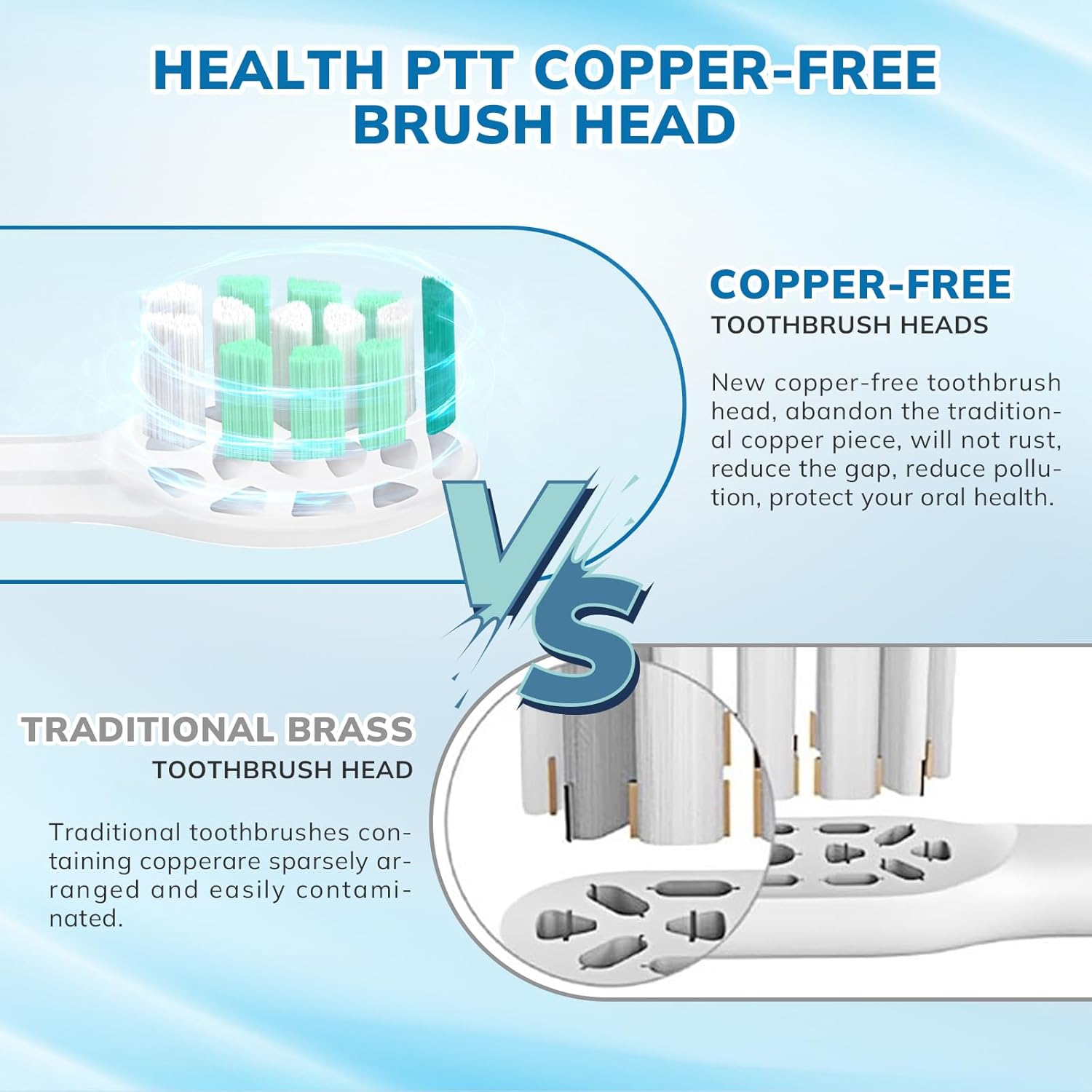 Replacement Toothbrush Heads Compatible with Philips Sonicare：16 Pack Soft Replacement Electric Brush Head for 4100 5100 6100 HX9023/65 W Optimal Control Snap-on System (White)