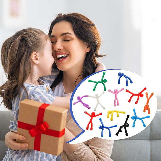 48Pcs Magnetic-People-Magnet-Men, Magnetic Travel Toys for Kids, Creative, Portable and Educational, Funny Magnets for Kids, Small Toys for Classroom Prizes, Easter Egg Stuffers, Office