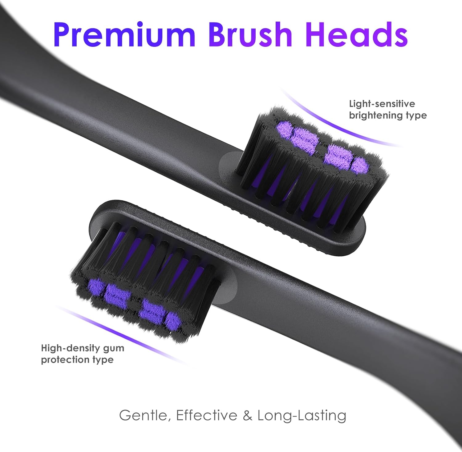 Electric Toothbrush, Portable Travel Sonic Toothbrush with Protective Case USB-C Rechargeable, Neutral Comfort Bristles, Waterproof, Smart Timer, Compact for Daily Use (Slate Gray)