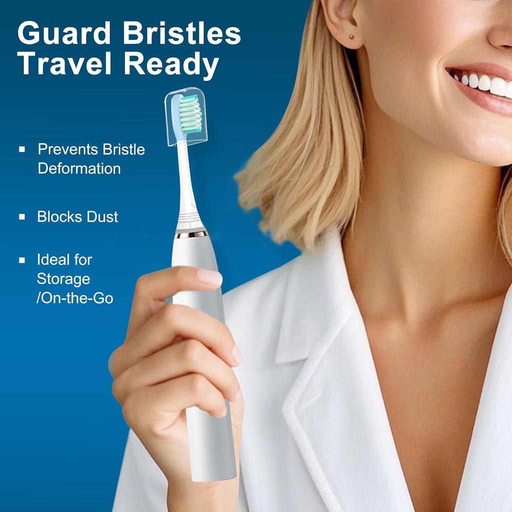 Replacement Toothbrush Heads for Philips Sonicare Toothbrush Heads, Compatible with Philips Click-on Toothbrushes, Sensitive Gum Care, 8 Pack