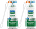SmartMouth Original Activated Mouthwash & Tongue Cleaner, Bad Breath Support, Mint (Pack of 2)