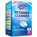 120 units Retainer Cleaner and Denture Cleaning Tablets - Mouthguard cleaner and Denture cleaner tablets Remove Plaque, Odors and Stains from Aligners, Night guard and Removable Dental Appliances