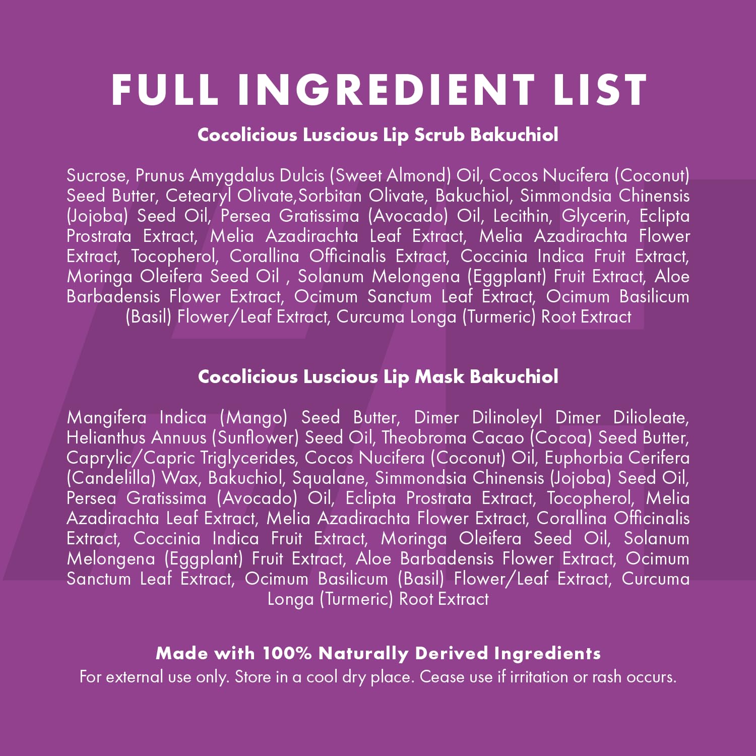 100% Natural Lip Scrub, Vegan Conditioning Coconut Lip Exfoliator - Gentle Exfoliant, Sugar Lip Polish and Lip Exfoliator Scrubber for Chapped and Dry Lips (Bakuchiol 3pc Set) Stocking Stuffers