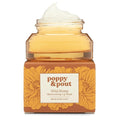 Poppy & Pout Wild Honey Overnight Lip Mask – Moisturizing Lip Balm Treatment with Shea Butter & Beeswax – Cruelty Free, Recyclable Glass Jar (0.65 oz)