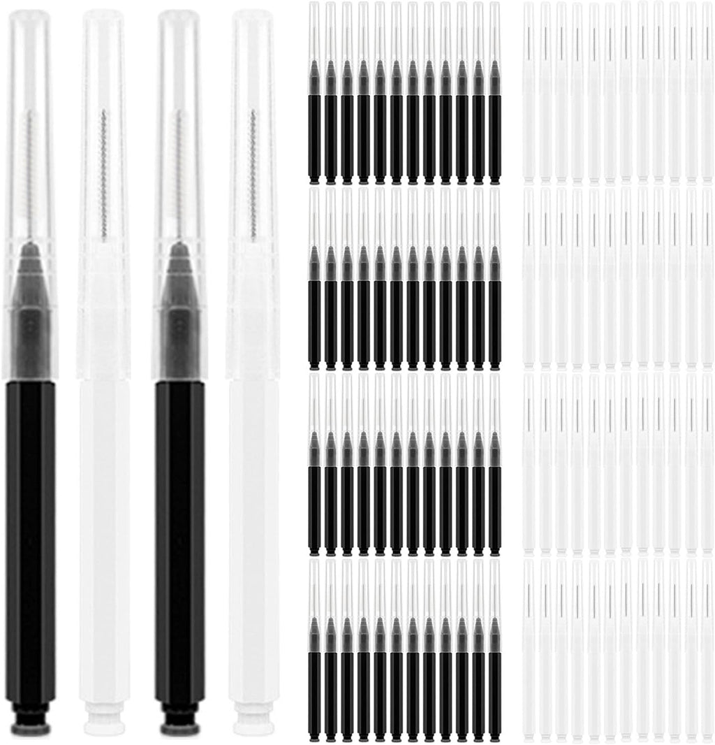 100pcs Interdental Brushes Dental Cleaning Tools Tooth Floss Picks Oral Hygiene Toothpicks