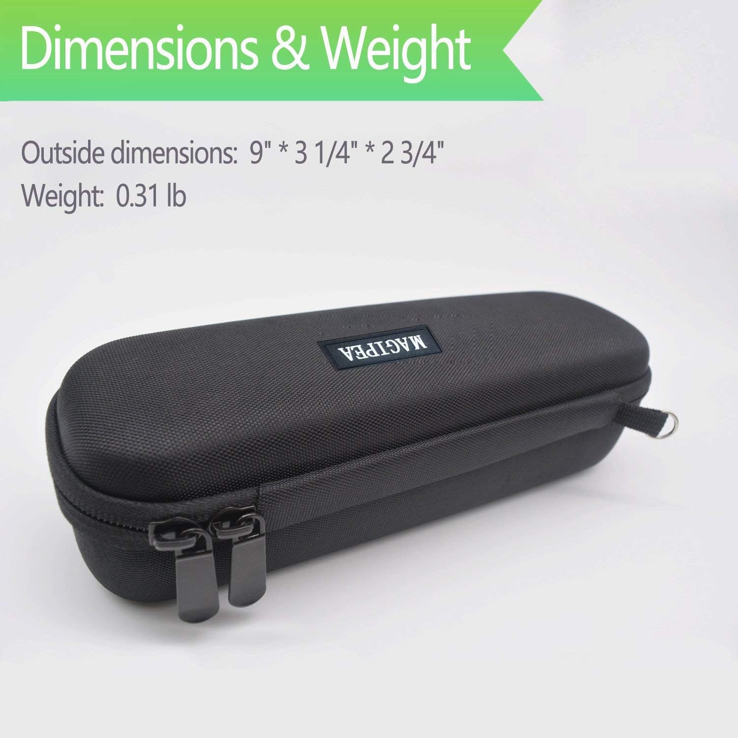 Oral B Toothbrush Hard Travel Case Carrying Bag, Fits for Oral-B Pro 1000, 2000, 3000, 3500, 1500 Electric Toothbrush, Mesh Pocket for Accessories and Soft Lining Inside The Case for Protection