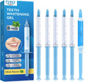 JTF Teeth Whitening Gel Kit: 35% Carbamide Peroxide, 5Pcs Teeth Whitener Gels and 1 Remineralization Gel to Remove Stains from Coffee Food and Smoking, Enamel Safe and No Sensitivity, Mint