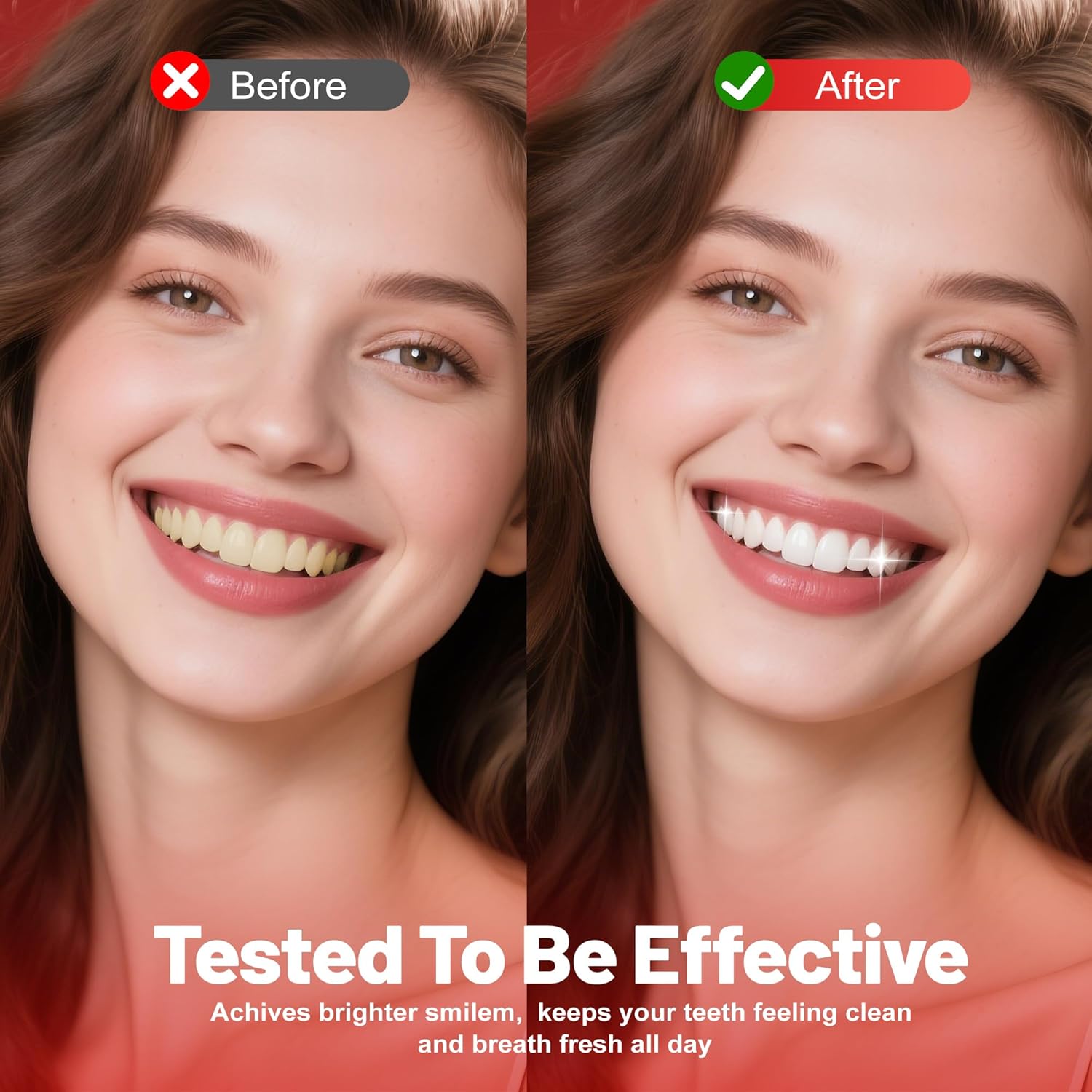 SP-6 Probiotic Whitening Toothpaste for Teeth Whitening/Brightening & Fresh Breath, 6 Probiotics Formula for Gum Health, Fluoride-Free, Minty Fresh Flavor,4.9 oz (1, Mint1)