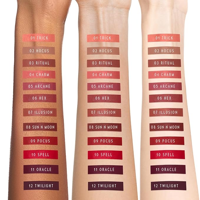 ETERNAL LIP MATTE-Long Lasting Lip Stain, Waterproof & Transferproof Lip Tint, Mask-friendly, Matte Finish Lipstick, Lightweight, High Coverage, Stocking Stuffers For Teengirls (03 RITUAL)