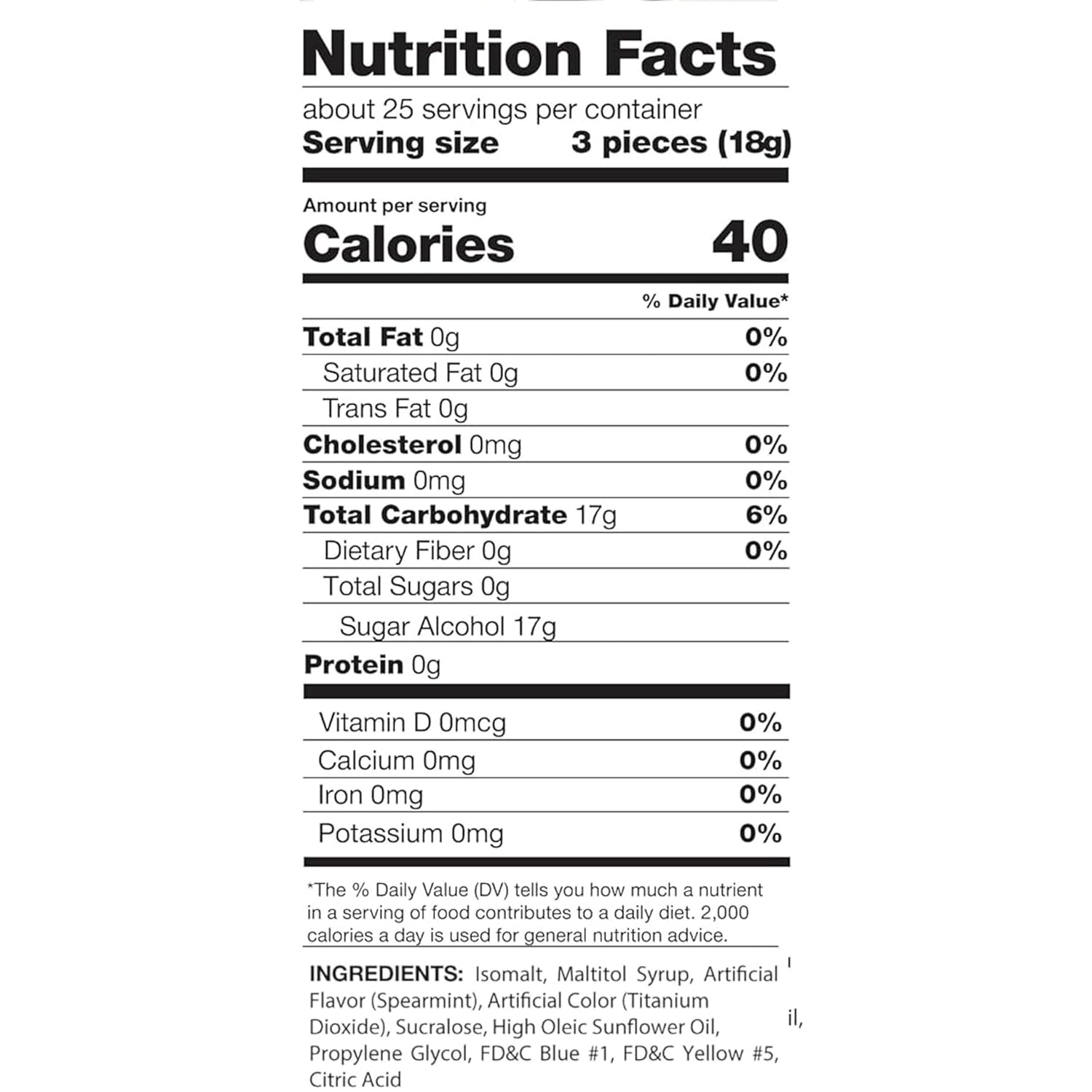 Holiday Sugar Free Spearmint Mints Hard Candy - 1 lb Bulk Bag Individually Wrapped Keto And Diabetic Friendly Gourmet Spearmint Flavored Candies (16oz)