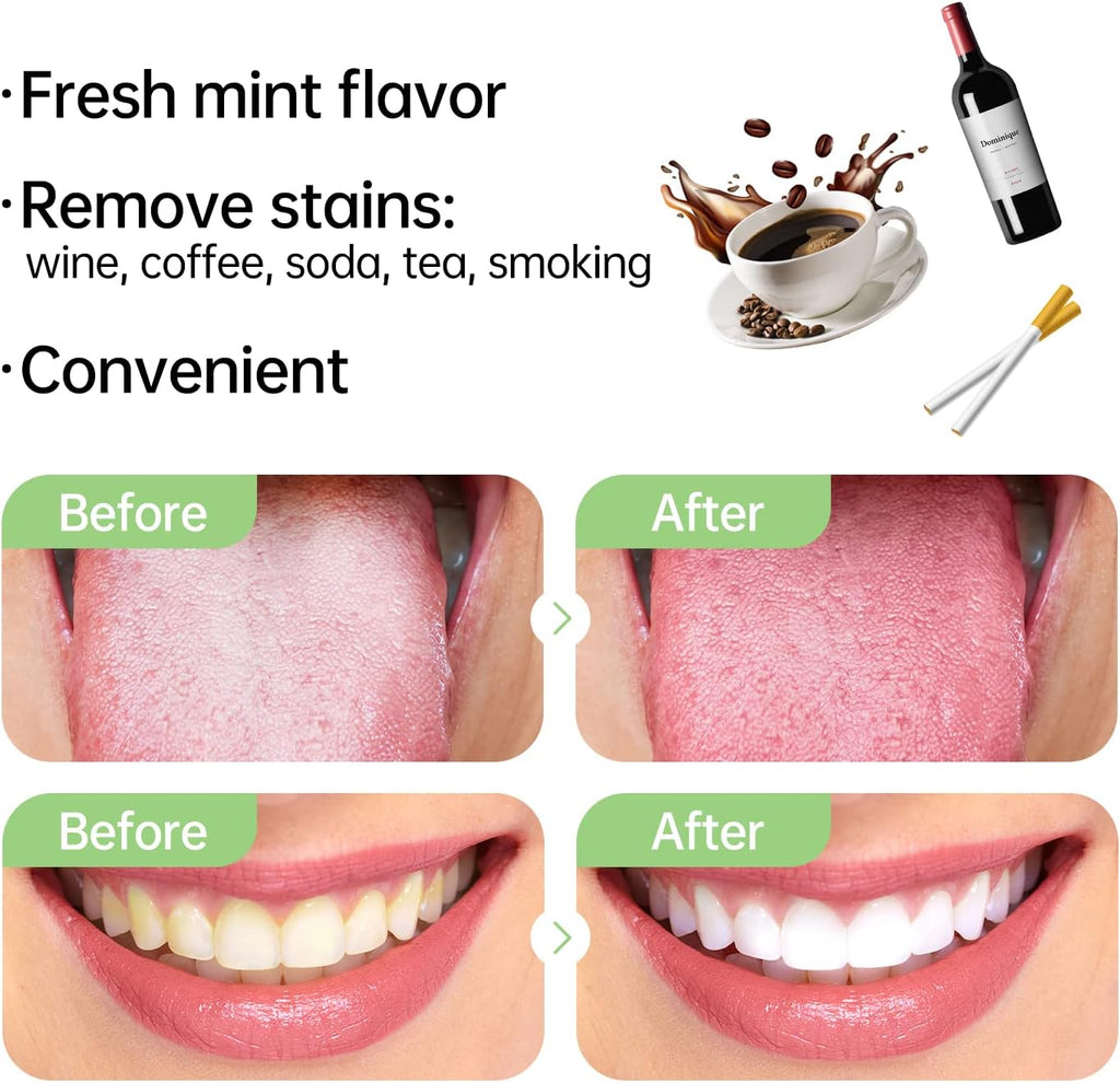 Disposable Finger Toothbrush for Adults, 60pcs, Oral Brush ups for Teeth Cleaning, Gum Cleanning, Finger Teeth Wipes, Oral mucosa Cleaner, Mint Flavor