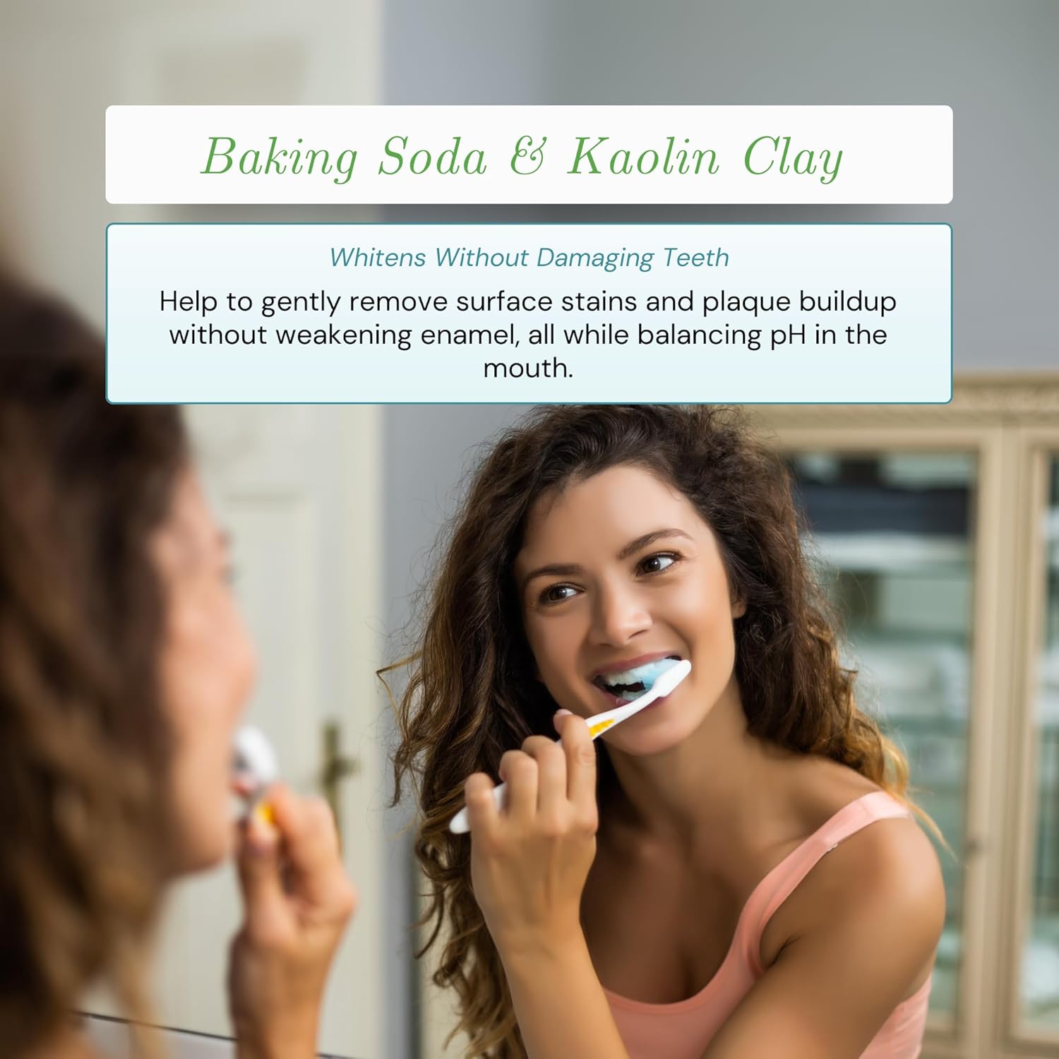 OraWellness Shine Remineralizing Tooth Powder with Hydroxyapatite, Made in The USA, Fluoride Free Tooth Repair, Natural Teeth Whitening Powder, Teeth Polish & Stain Remover, Mint