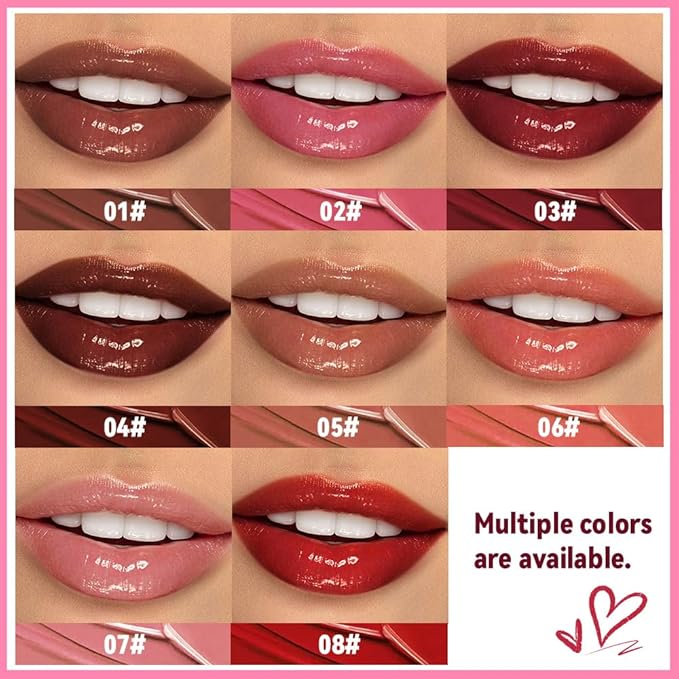 1Pc Pale Pink Butter Lipstick Tinted Lip Balm, Shine Moisturizing Plumper Lipstick for Women, Natural Nourishing Hydrating Lip Gloss Stain for Dry Lips, Lightweight Lip Liner Care Vegan Makeup