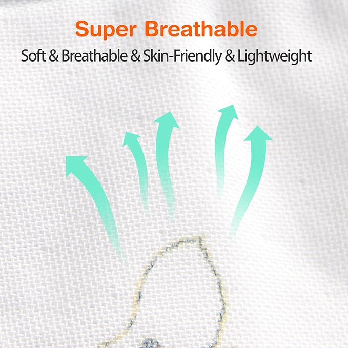 Baby Washcloths, Soft Burp Cloths, Absorbent Baby Bath Towels-4 Layer Design-Reusable Baby Wipes Newborn Bath Face Towel for Delicate Skin, Wash Cloths for Shower and Baby Essentials - 3 Pack