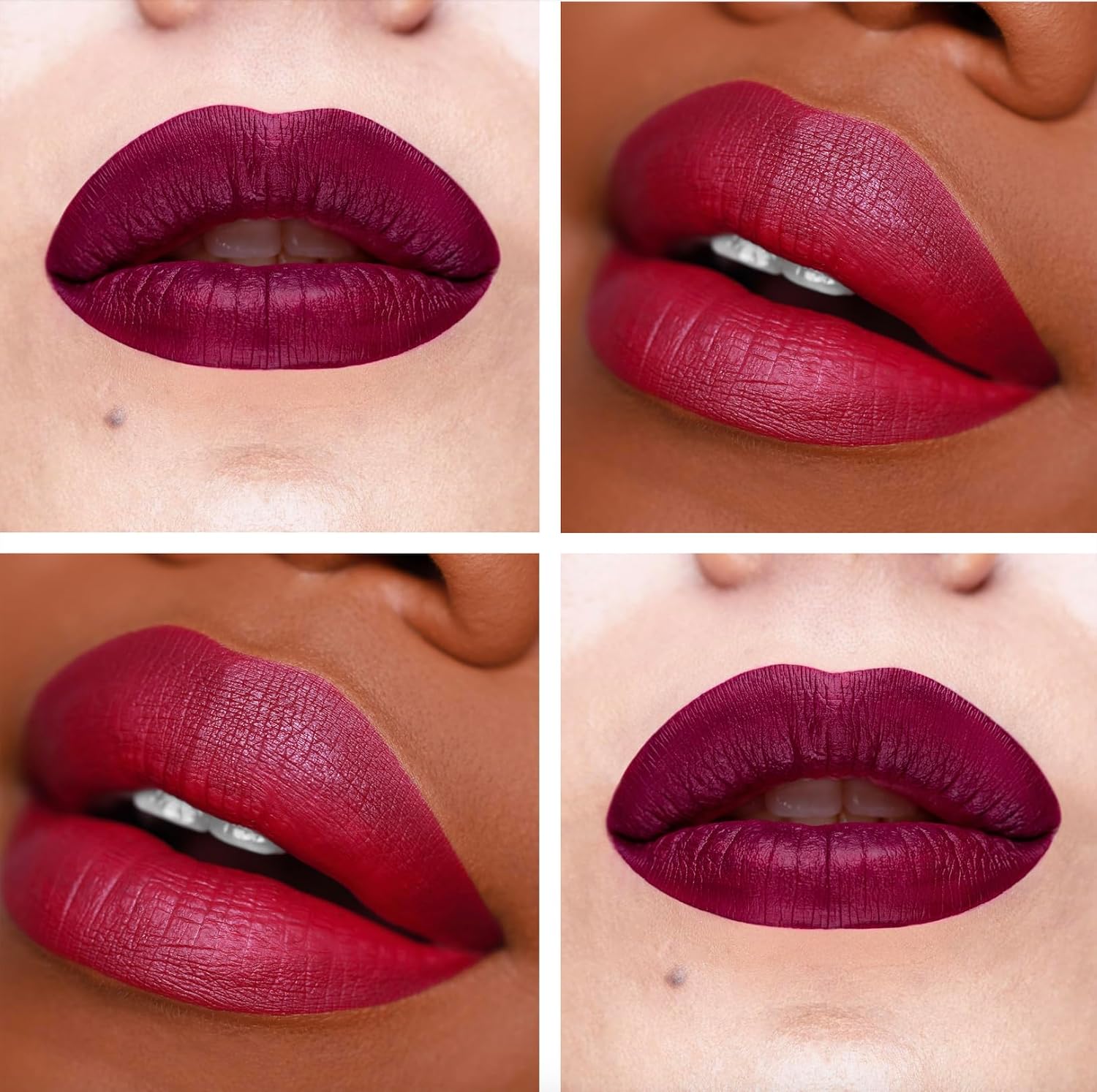 The Lip Bar - Nonstop Liquid Matte Lipstick Mini 2-Pack, Muse (Deep Berry) + Rebel (Deep Burgundy) - High Pigment - One Swipe - Long Lasting - Jojoba Oil & Vitamin E - Vegan - .24 fl oz