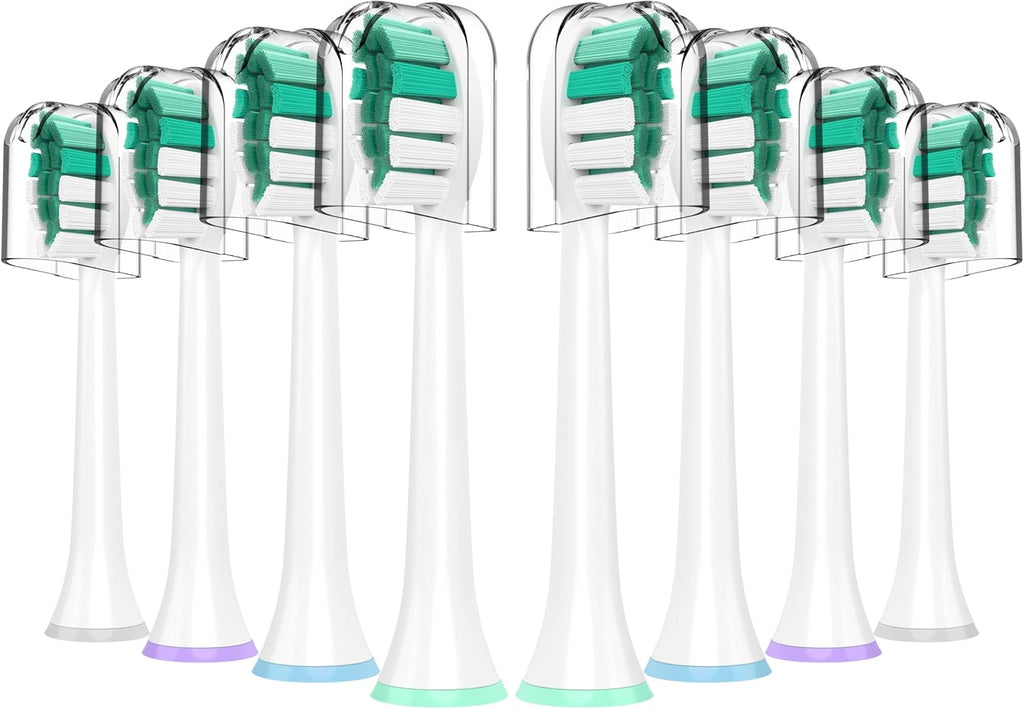 Replacement Toothbrush Heads for Philips Sonicare Replacement Heads, Electric Replacement Brush Head Compatible with Phillips Sonicare Electric Toothbrush, for Philips Sonic Care Brush,8 Pcs