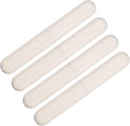 VOCOSTE 4pcs, Traveling Toothbrush Holders Case, PP Toothbrush Case for Travel Business, Beige, 8.07''x1.22''x0.83''