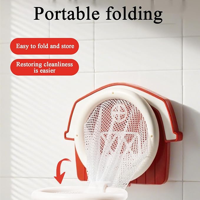 Kids Shower Bath Toy - Interactive Fun Pool Game with 6 Animal Balls, Bathtub Basketball Hoop with Suction Cups, Play & Learning Function for Traveling, Pool, Beach, Bathroom, Home