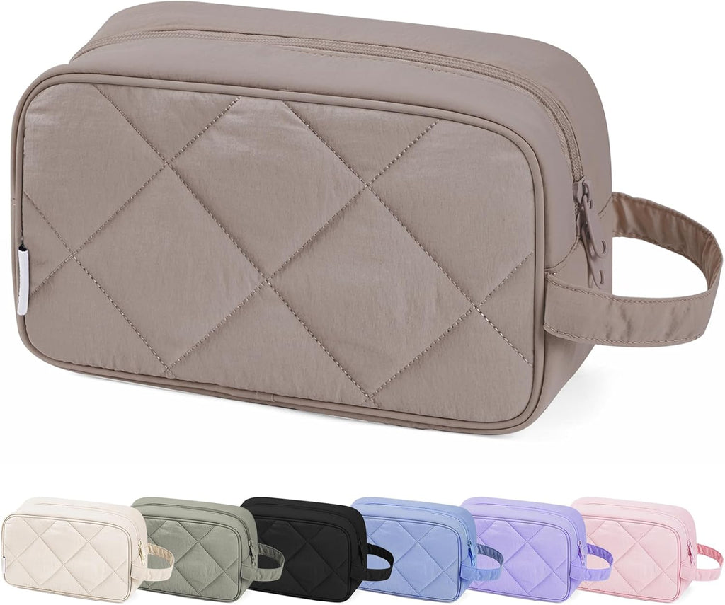 Narwey Travel Toiletry Bag for Women Traveling Dopp Kit Men Travel Bag for Toiletries Cosmetic Bag Makeup Bag Medicine Bag for Traveling
