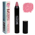 Mommy Makeup Triple Sticks Lipstick, Cream Blush & Teatment All-In-One with Shea & Cocoa Butter - Soft & Creamy Moisturizing Lip Crayon For Lips & Cheeks (Pink Daisy)