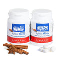 Epic 100% Xylitol Mints - Aspartame Free, Sugar Free - Cinnamon Flavored Mints, 180 Pieces (Pack of 2)