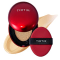 TIRTIR Mask Fit Red Cushion Foundation | Full coverage, Weightless, Skin fit, Satin Glow Finish, Korean Makeup BB Foundation, beauty, Tattoo cover up, Buildable (#22W Sheer Beige, 0.63 Fl Oz)
