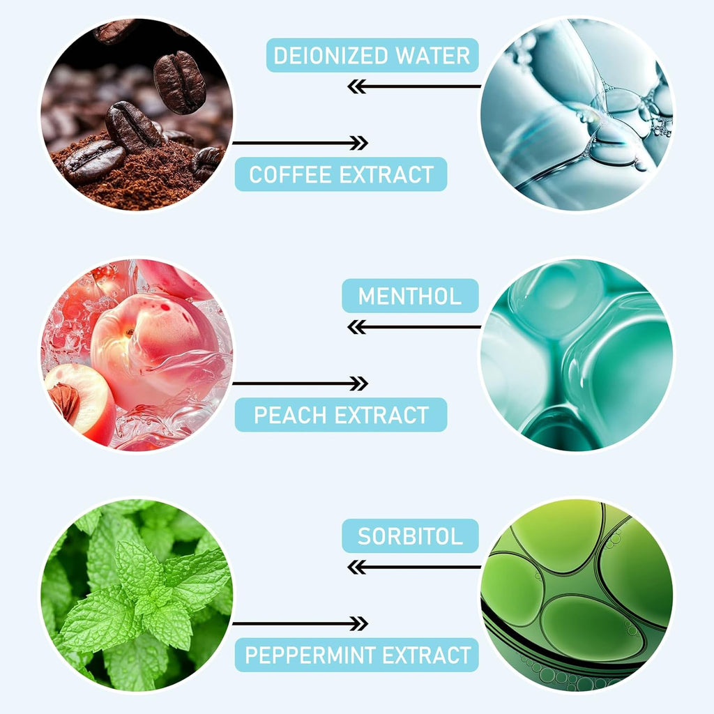 3 Flavors Mini Mouthwash Travel Size, Portable Individual Travel Mouth Wash for Fresh Breath, Refreshing Long Lasting Gentle Oral Care Mouthwash Packs(Pack of 60) Set A