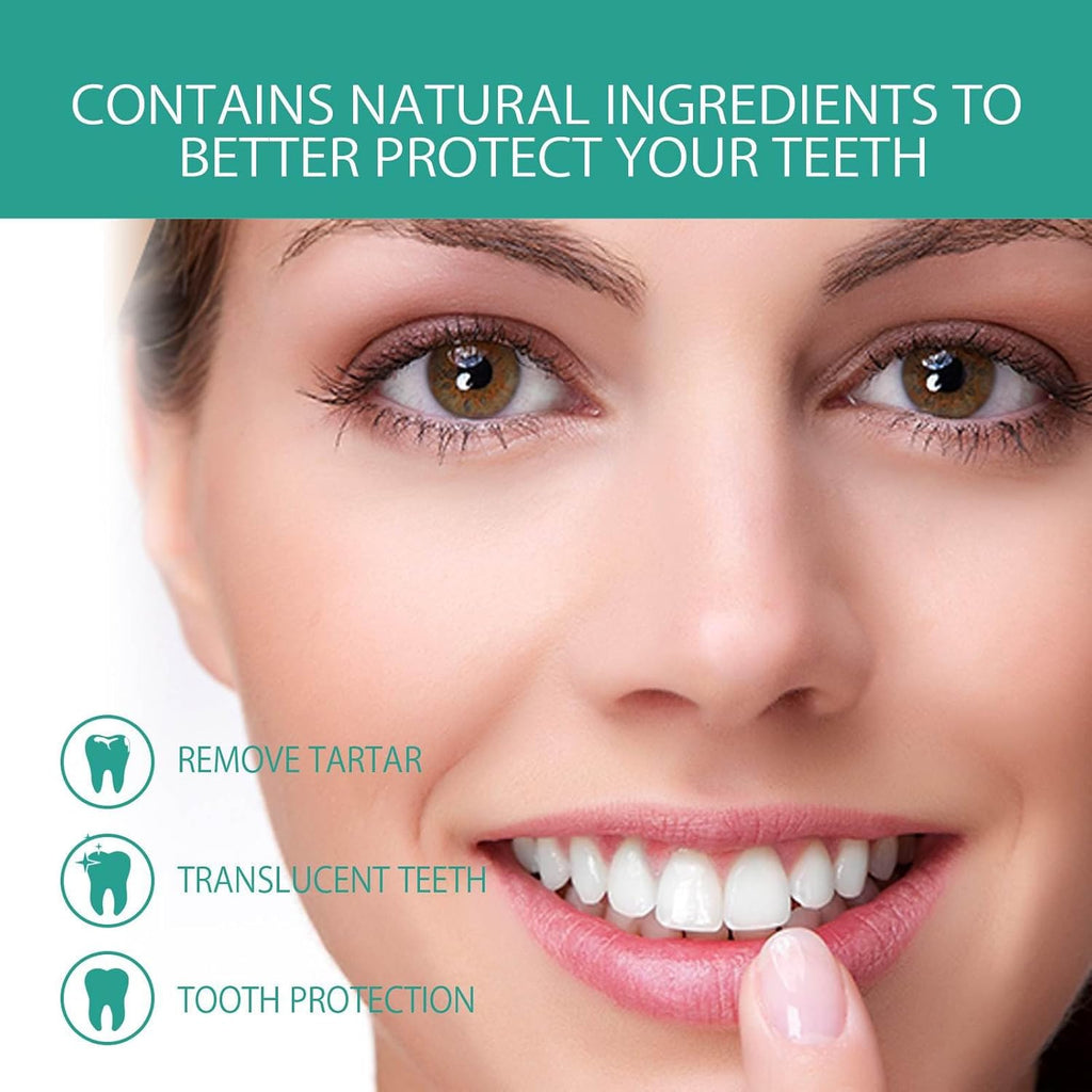 Teeth Total Care Mouthwash, Ultra-Fine Herbal Foam, Mint Taste, Repairs Teeth & Gums, Refreshes Breath, Solves Oral Problems (1pc) 60ml