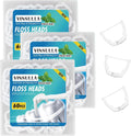Ultraclean Access Flosser Refill Heads, Compatible with Listerine Ultraclean Access Flosser, Mint 60 Count (Pack of 3)