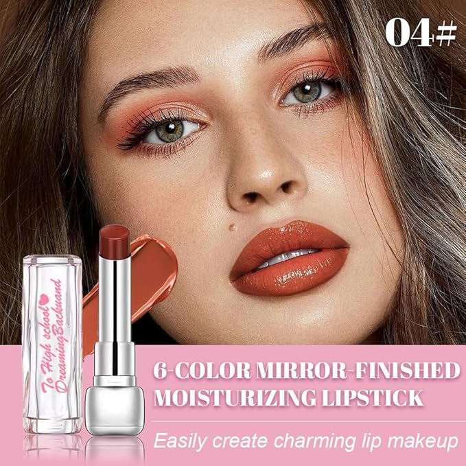 Brown Plumper Moisturizing Butter Lipstick for Women, Natural Tinted Lip Balm Shine Nourishing Hydrating Lip Gloss Stain for Dry Lips, Lightweight Lip Liner Care Makeup, Vegan 1Pc Brown Black