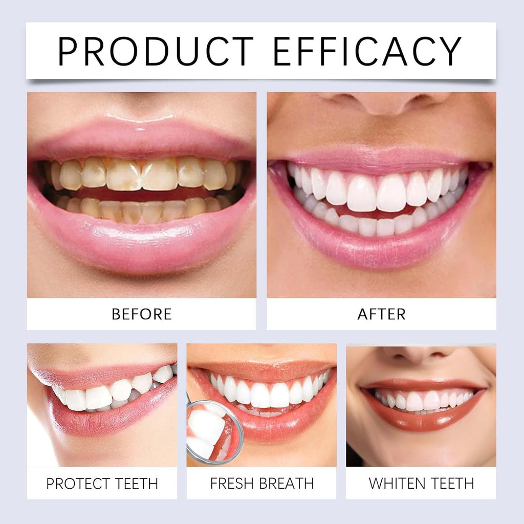 2 PCS 7.5% Hydroxyapatite Toothpaste for Enamel Repair & Sensitivity Relief, Nano Hydroxyapatite Toothpaste - Fluoride-Free Formula, Gentle and Effective Formula, Fresh Breath (2 x 120g)