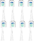 Replacement Toothbrush Heads for Philips Sonicare, Electric Replacement Brush Head Compatible with Phillips Sonicare Electric Toothbrush, 8 Pack