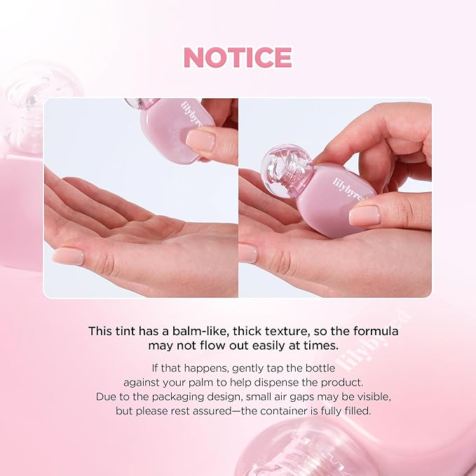 lilybyred Balming Dewy Tint | Korean Semi-Glow Lip Stain, Velvet to Soft Glow Texture, Sheer Buildable Color, Moisturizing & Lightweight, Natural Flush Look, Non-Sticky, 0.21 oz. (01 Lowkey Peach)