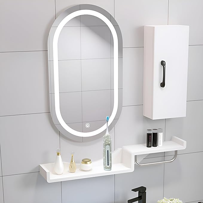 Electric Toothbrush for Woman Silver Bling Diamond Decor Portable Travel Essentials for Women White Toothbrush with 3 Replacement Heads 6 Modes