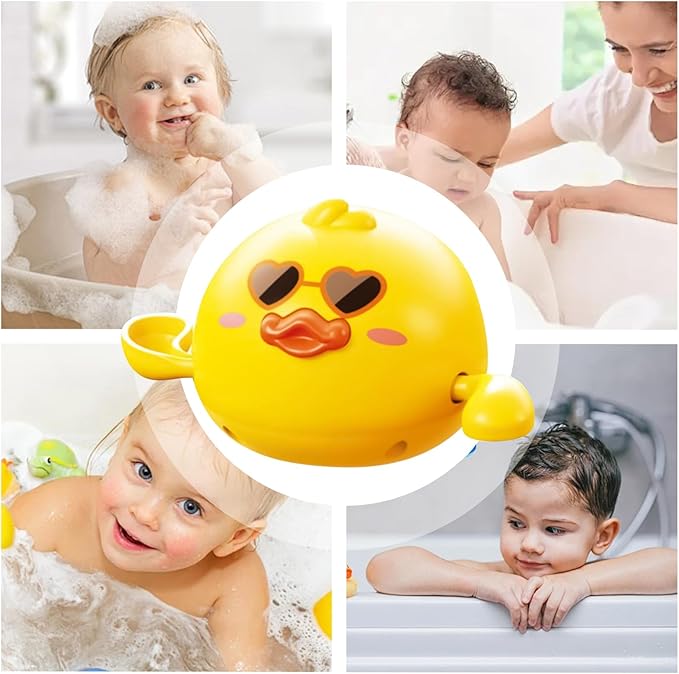 Bath Toys Kids Wind – Functional Sturdy Elegant Up Sunglasses Duck , Sleek, Durable, Modern, , Shower Preschool Learning, Games Travel Pool Party Beach | Kids Show Compact Lightweight