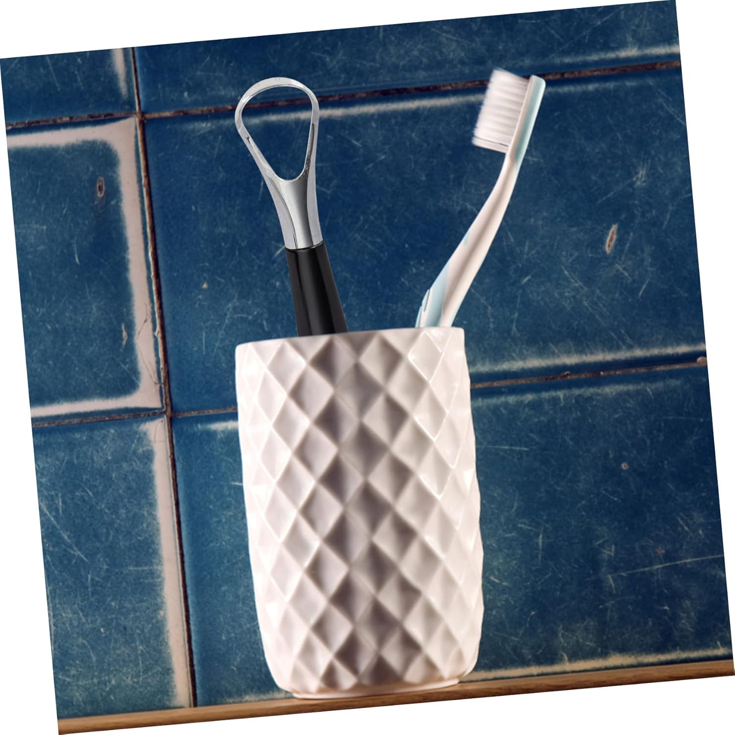 2pcs Tongue Cleaner for Adults Stainless Steel Tongue Scraper Oral Hygiene Bad Breath Remover Easy to Use