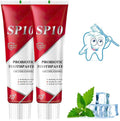 SP10 Probiotic Whitening Toothpaste Advanced Oral Care, SP 10 Teeth Whitening Paste Fresh Breath, Deep Cleaning, Stain Removal– Natural Formula (2 Pack)