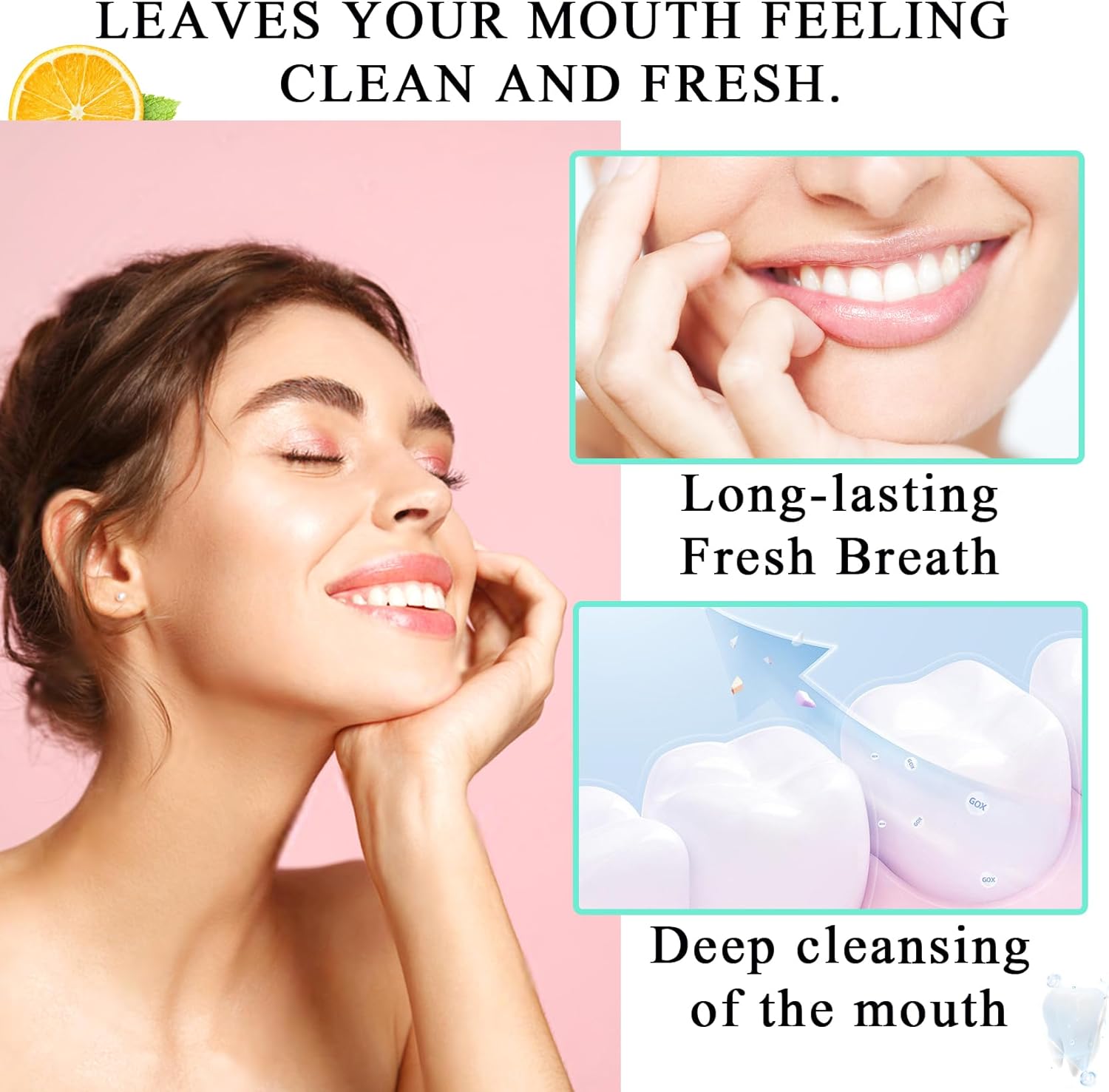 Travel Size Mouthwash,Mini Mouthwash Travel Size Bulk Portable Mouth Wash Set,Individual Small Travel Mouth Wash Packets for Fresh Breath(Pack of 20) E