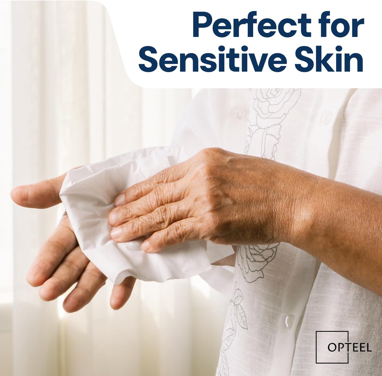 Adult Wipes For Elderly - 8"x13" Extra Large & Soft Wet Wipes for Adults Bathing No-Rinse - Incontinence Disposable Washcloths, Vitamin E & Aloe Infused for Men & Women 240ct (4 Packs of 60)