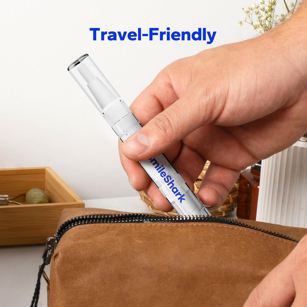 Premium Teeth Whitening Pens (4 Count), Sensitive-Free Whitening Gel, Professional-Strength Formula, On-The-Go Tooth Gel for Adults