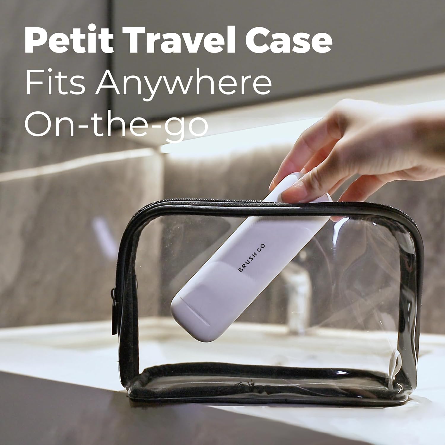 MIPOW Slim Pro i4 Electric Toothbrush Rechargeable Smart Ultra Sonic 3 Modes Magnetic Travel Case &Ceramic Dock, 60Day Long Battery Soft Bristles 2Heads IPX7 Waterproof,Color-(White)