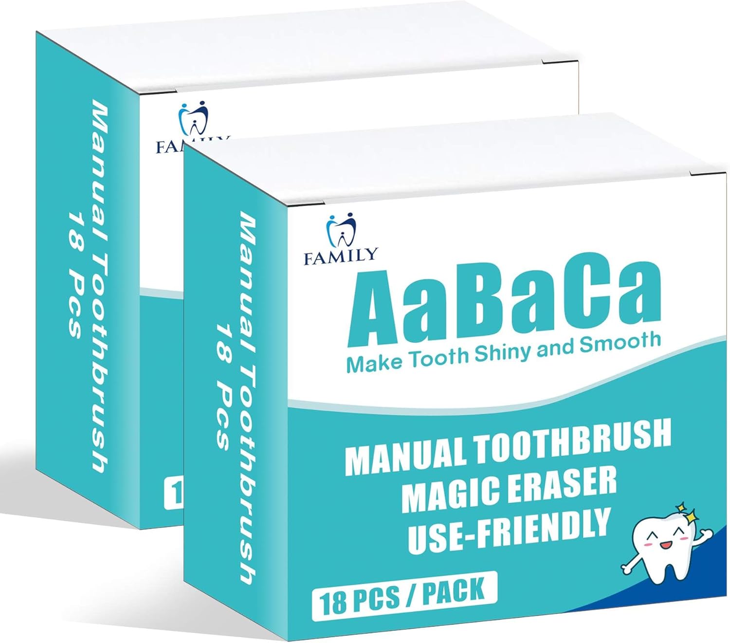 Teeth Whitening Brush Pen Adults Kids Toothbrush 36 Count Highly Effective Remove Surface Stains 2 Pack