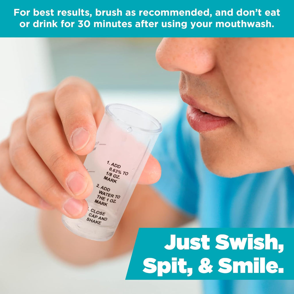 Perio Maintenance Alcohol Free Mouthwash – Concentrated Mouthwash for Bad Breath, Plaque, Sensitive Teeth, and Gingivitis or Gum Disease - Stannous Fluoride Rinse by Everest Oral Care 10 Fl oz