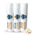 Moisturizing Tallow Lip Balm – Grass-Fed Beef Tallow with Organic Coconut Oil, Beeswax, and Vitamin E – Unscented Lip Balm Set – Travel Essential - 3-Pack