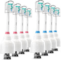 Replacement Brush Heads Compatible with Philips Sonicare, Compatible with Sonicare E Series Essence Xtreme Elite Advance and CleanCare Screw-on Electric Toothbrush, BN728, 8 Pack