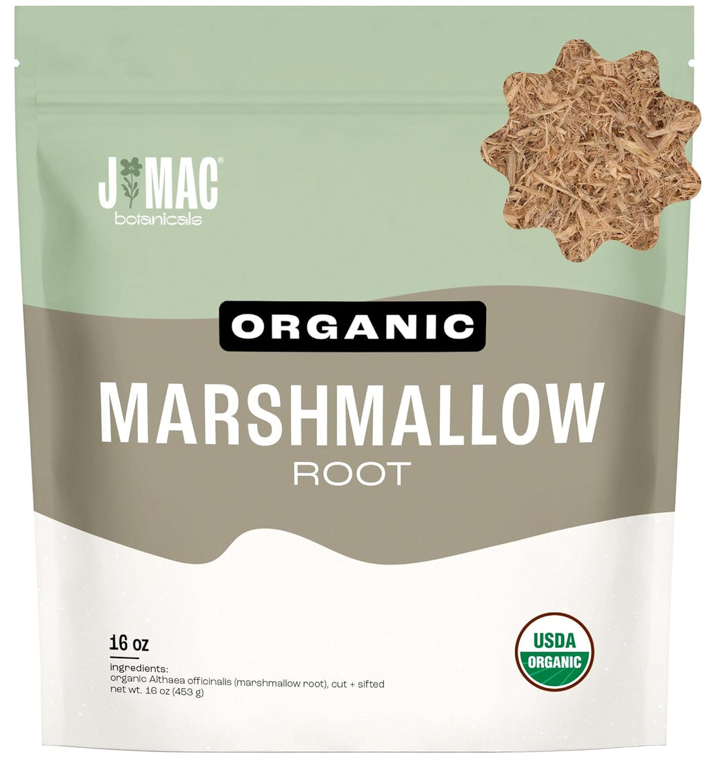 J Mac Botanicals Organic Marshmallow Root Herb Tea