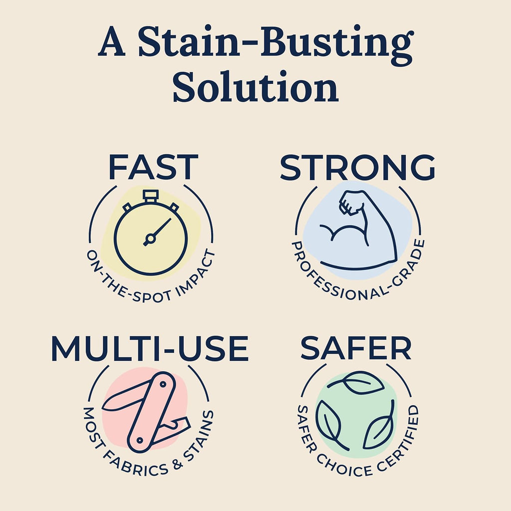 Miss Mouth's Messy Eater Stain Treater - 16oz Refill - Newborn & Baby Essentials - No Dry Cleaning Food, Grease, Coffee Off Laundry, Underwear, Fabric