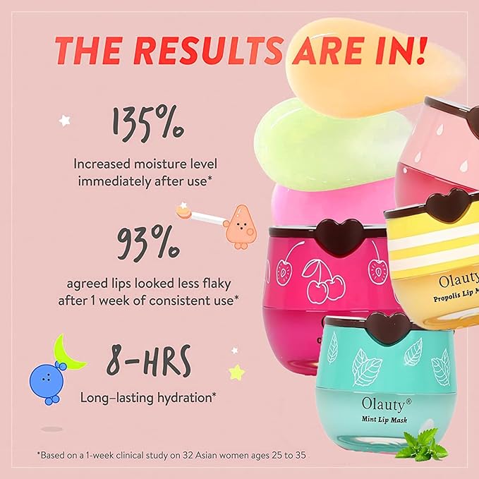 8 PCS Bee Lip Balm Honey Pot,Stocking Stuffers Honey Lip Balm Lip Mask,Propolis Moisturizing Lip Sleeping Mask Christmas Gift for Women,Hydrating Prevention Dry and Cracked Lip Scrubs Exfoliator