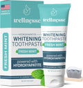 Wellnesse Whitening Hydroxyapatite Toothpaste with Xylitol, Natural Fluoride-Free Teeth Whitening Toothpaste for Adults, Strengthens Enamel, Supports Gum Health, Fresh Mint Flavor, 4 oz (Pack of 1)